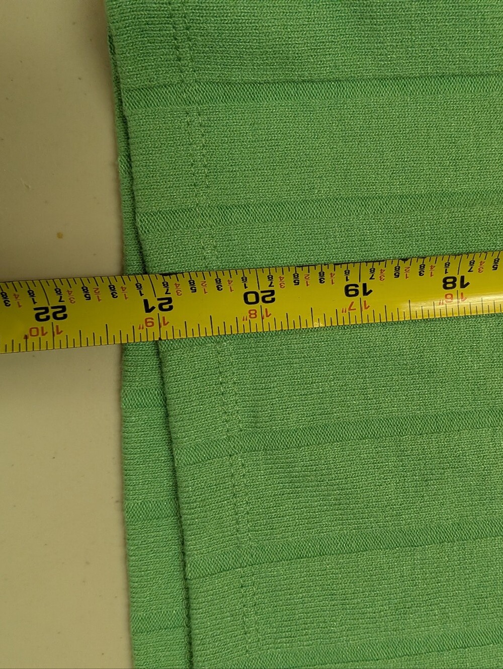 H&M Green Ribbed Polo - Picture 9 of 9